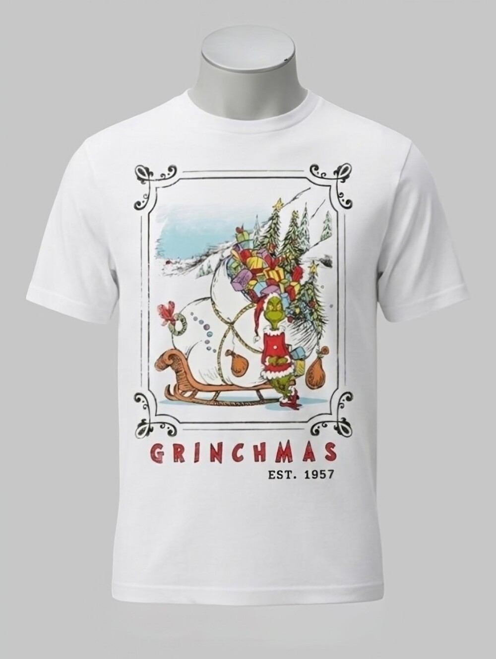 NEW The Grinch "Grinchmas Est. 1957" T-shirt